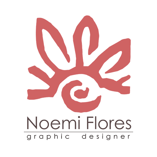 Logo Noemi Flores graphic designer